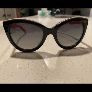 Dolce & Gabana black cat eye sunglasses